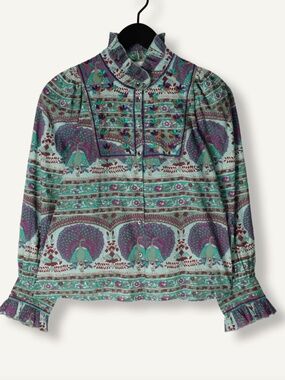 Antik Batik Tala Blouse In Multicolor - S 🌟